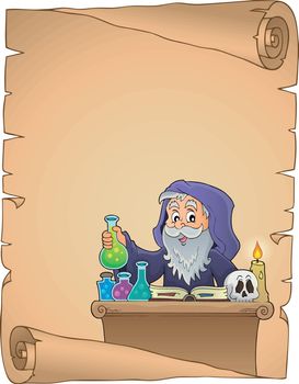 Alchemist topic parchment 1