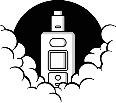 cloudy theme personal vaporizer vape e-cigarette