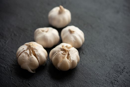 Garlic, seasoning spice.
