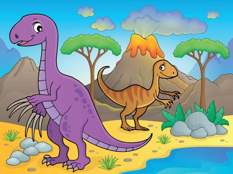 Image with dinosaur thematics 8