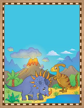 Dinosaur theme parchment 4