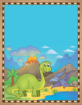Dinosaur theme parchment 6