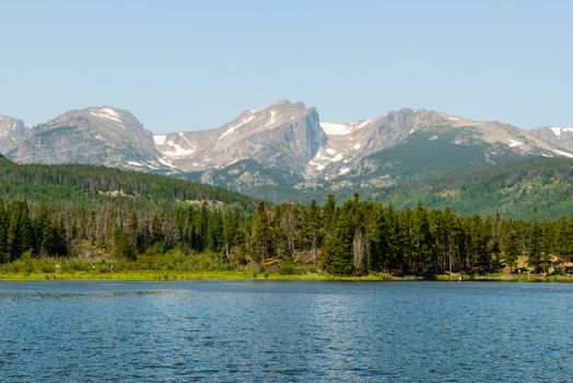 Sprague Lake Trail in Rocky Mountain National Park, Colorado