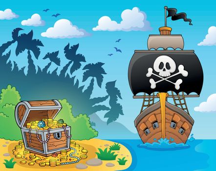 Image with pirate vessel theme 3
