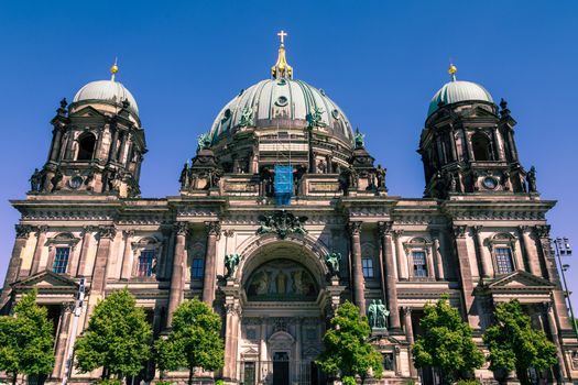 Exterior view of Berliner Dom, also known as Berlin Cathedral