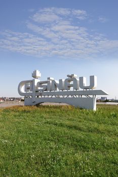 Landmark the city of Chisinau