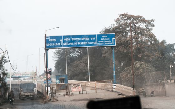 Batanagar, Sampriti Flyover, Kolkata, March 1, 2019: Bengal Longest ‘Sampriti Flyover’ Inaugurated West Bengal Chief Minister Mamata Banerjee will connect Batanagar with Jinjira Bazar.