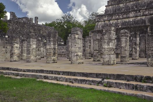 Side view of the Temple of the Warriors #5