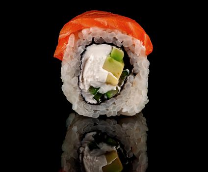 Single sushi roll Philadelphia