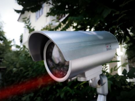 Home Security Camera in Daylight