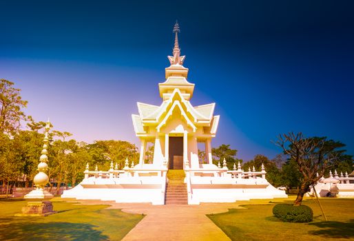 Wat Rong Khun, in Chiang Rai, Thailand.