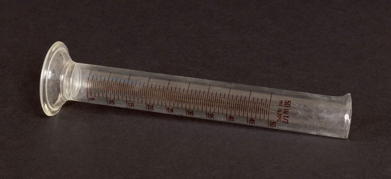 Old measuring cylinder