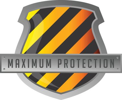 protection shield antivirus sign