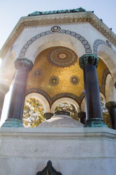 The German Fountain is a gazebo styled fountain in theSultanahme