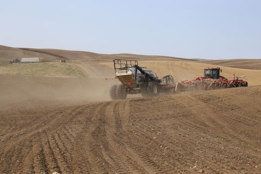 Seeding in Saskatchewan