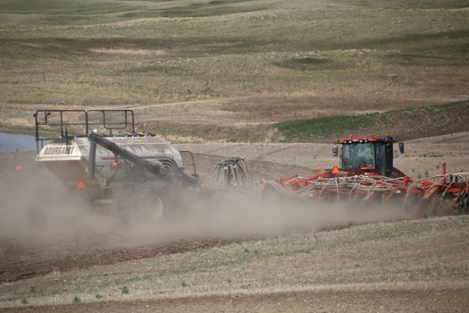 Seeding in Saskatchewan