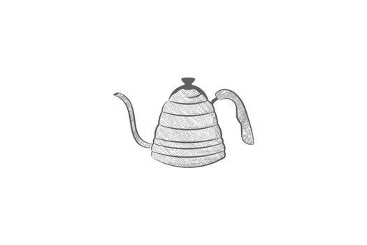 Hand Drawn Tea pot Logo Designs Inspiration, Vector Illustration