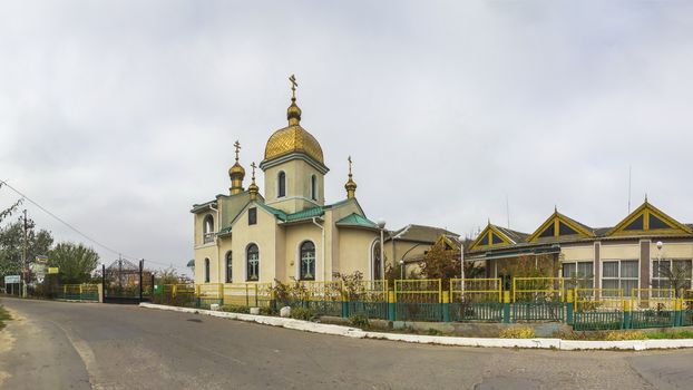Small village orthodox church