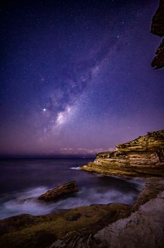 Milky Way Stars over Eastern Sydney Australia
