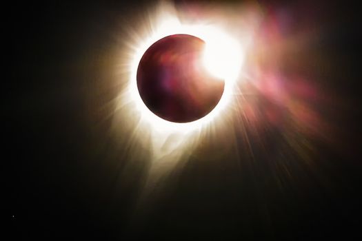 Solar Eclipse as Seen from Oregon, USA, August 2017