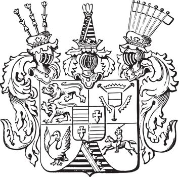 The Great Seal of Schleswig-Holstein is a German Coat of Arms, v