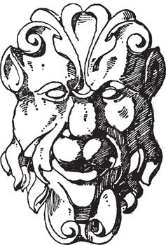 Chubby Grotesque Mask was designed during the German Renaissance