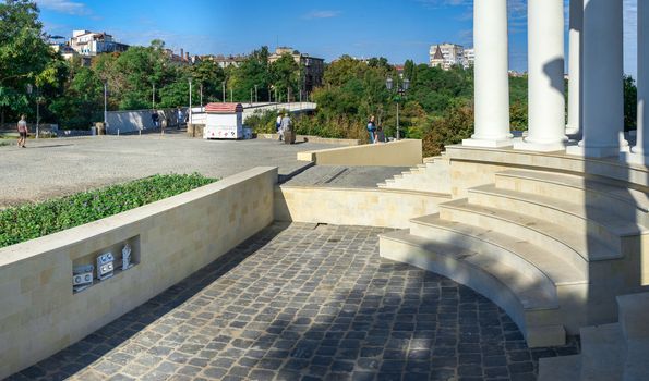 Restored Colonnade in Odessa, Ukraine