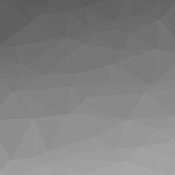 Grey Polygonal Background. Rumpled Triangular Pattern. Low Poly Texture. Mosaic Modern Design. Origami Style