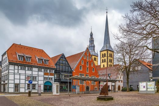 Square in Lemgo, Germany