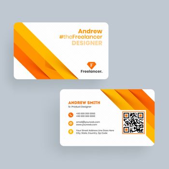 Andrew Freelance Designer business card or visiting card design