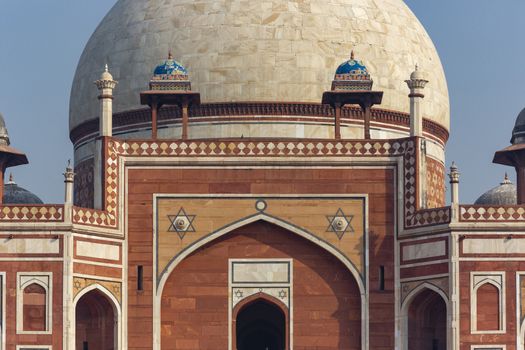 Humayun's tomb of Mughal Emperor Humayun designed by Persian arc