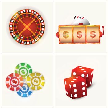 Set of Casino objects.