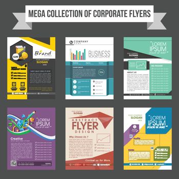 Mega collection of corporate flyers.