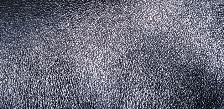 texture black natural leather