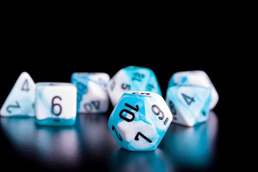 Set of dice for role playing games