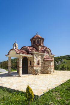 Small Orthodox church near Moni Agiou Ioanni Theologou