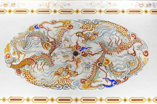 Dragon decoration in Imperial City, Hue, Vietnam