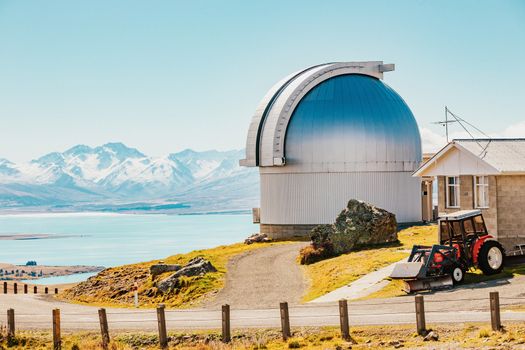 Mt. john observatory at New Zealand