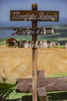 Indication for Montana Redonda, Laguna Limon and Playa Limon
