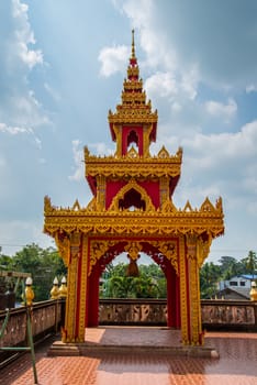 Temple in Thailand,  Wat Prathat Ruang Rong, Thailand.
