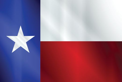 Texas State Flag Gloss