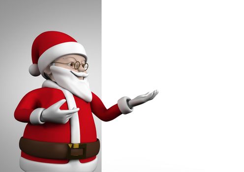 Figurine of santa claus during christmas time