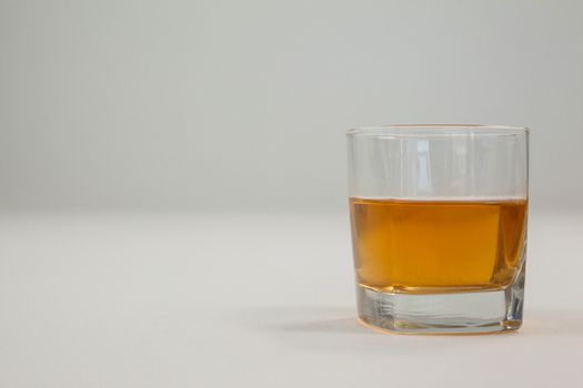 Close-up of glass of whisky