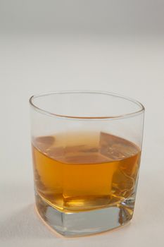 Close-up of glass of whisky