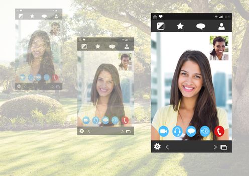 Social Video Chat App Interface