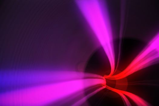 Purple vortex with bright light 