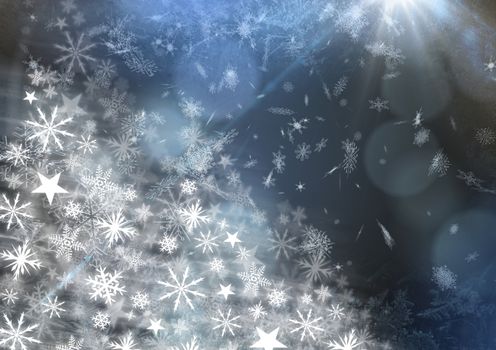 Snowflake Christmas patterns