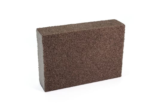 The polishing sandpaper rough sponge block