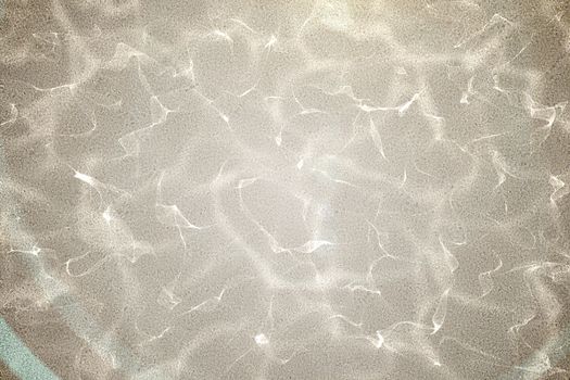Grey pool under bright light