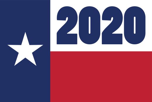 Texas State Flag 2020